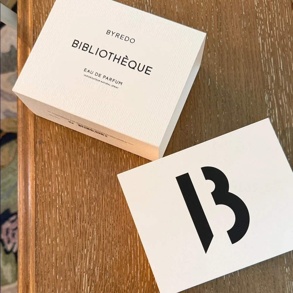 EMPTY BOX Byredo Bibliothèque Eau de Parfum